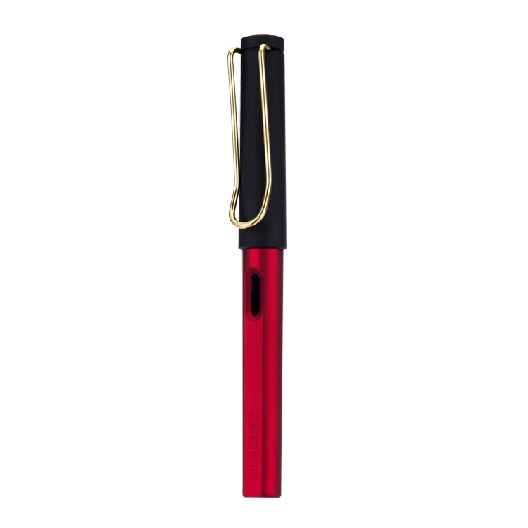 Metallic grind arenaceous  painting  5 colors flat tip Tibetan Arabic CHREN plastic fountain pen