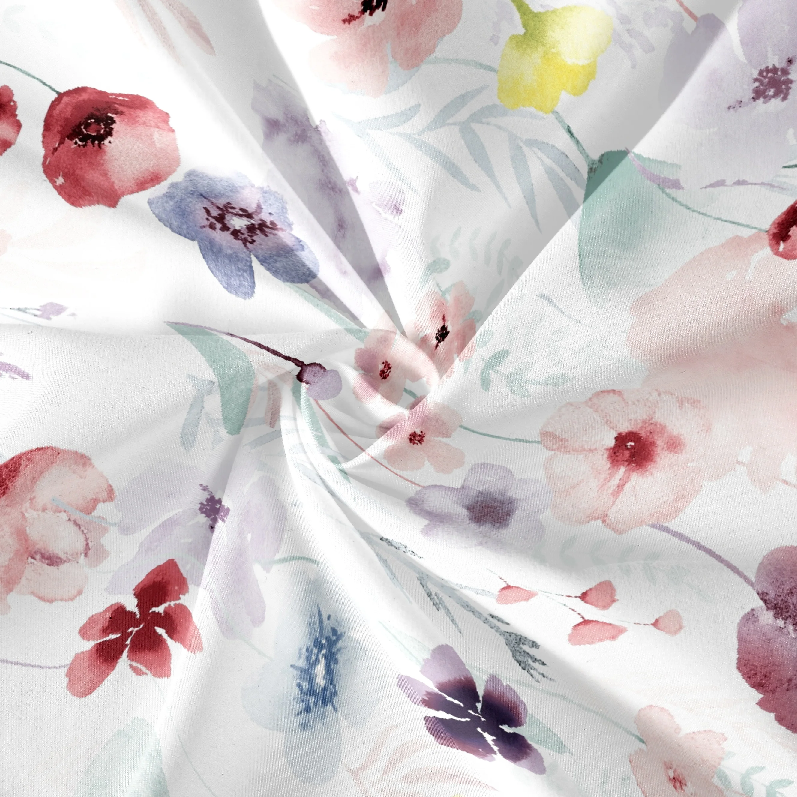 Good- colors-fastness  of 100%  polyester microfiber of pigment printing bedsheet fabric
