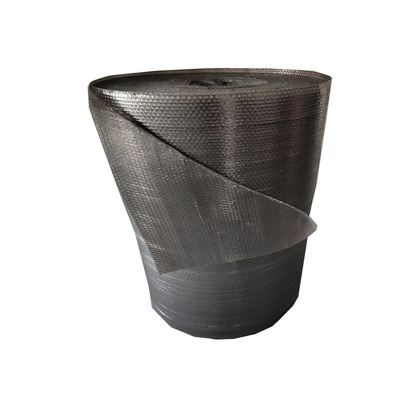Factory Supplier Black 30cm*100m Air Bubble Roll Packaging Bag Strong Enough Plastic Film Roll for Bottle