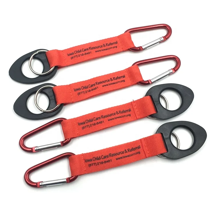 Высококачественные короткие брелоки с логотипом на заказ с открывалкой для бутылок