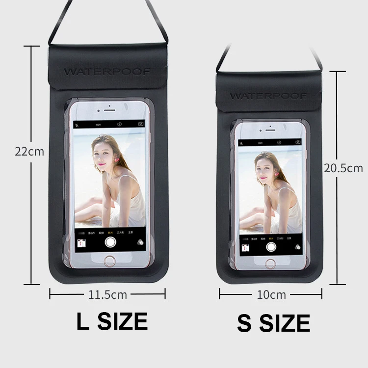 Manufacturer wholesale best quality Waterproof Phone Bag TPU Full Protection Water Proof Phone Case