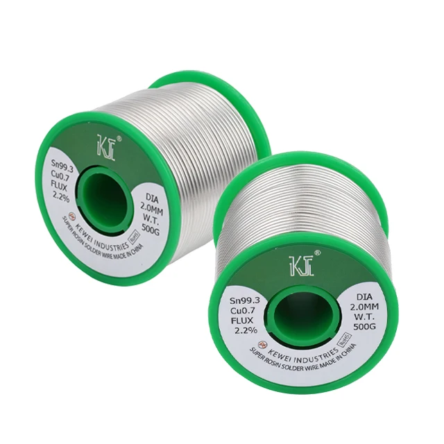 Super Solder Lead Free Rosin Core Solder Wire 1LB Sn99.3Cu0.7 for Electrical Soldering 1lb 0.8mm