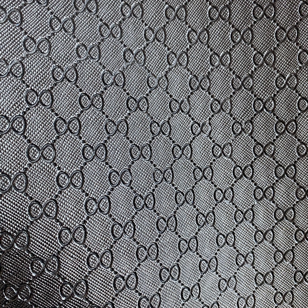 New Arrival printed fabric leather pvc synthetic leather pattern faux cuero material fabric pvc leather bags for sofa