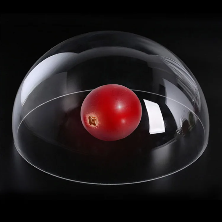 Acrylic hemisphere cover space bin cat climbing frame hemisphere cat litter transparent dust cover manufacturers