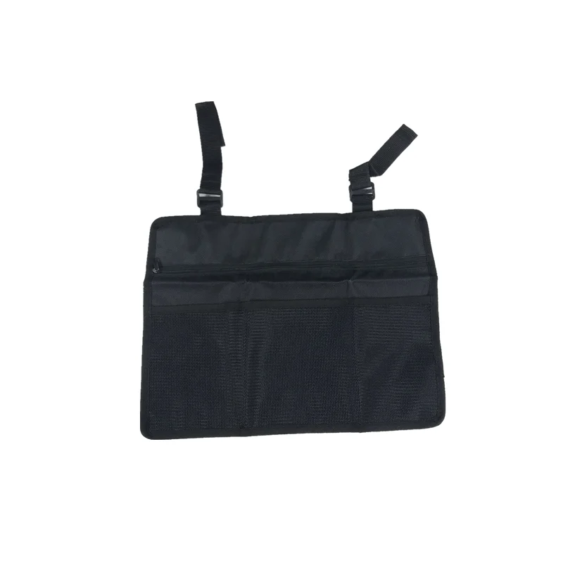 DURABLE Storage Bag for Wheelchair Walker Rollator Mobility Storage Pouch Accessory for Elderly Scooter Arm Tote bag