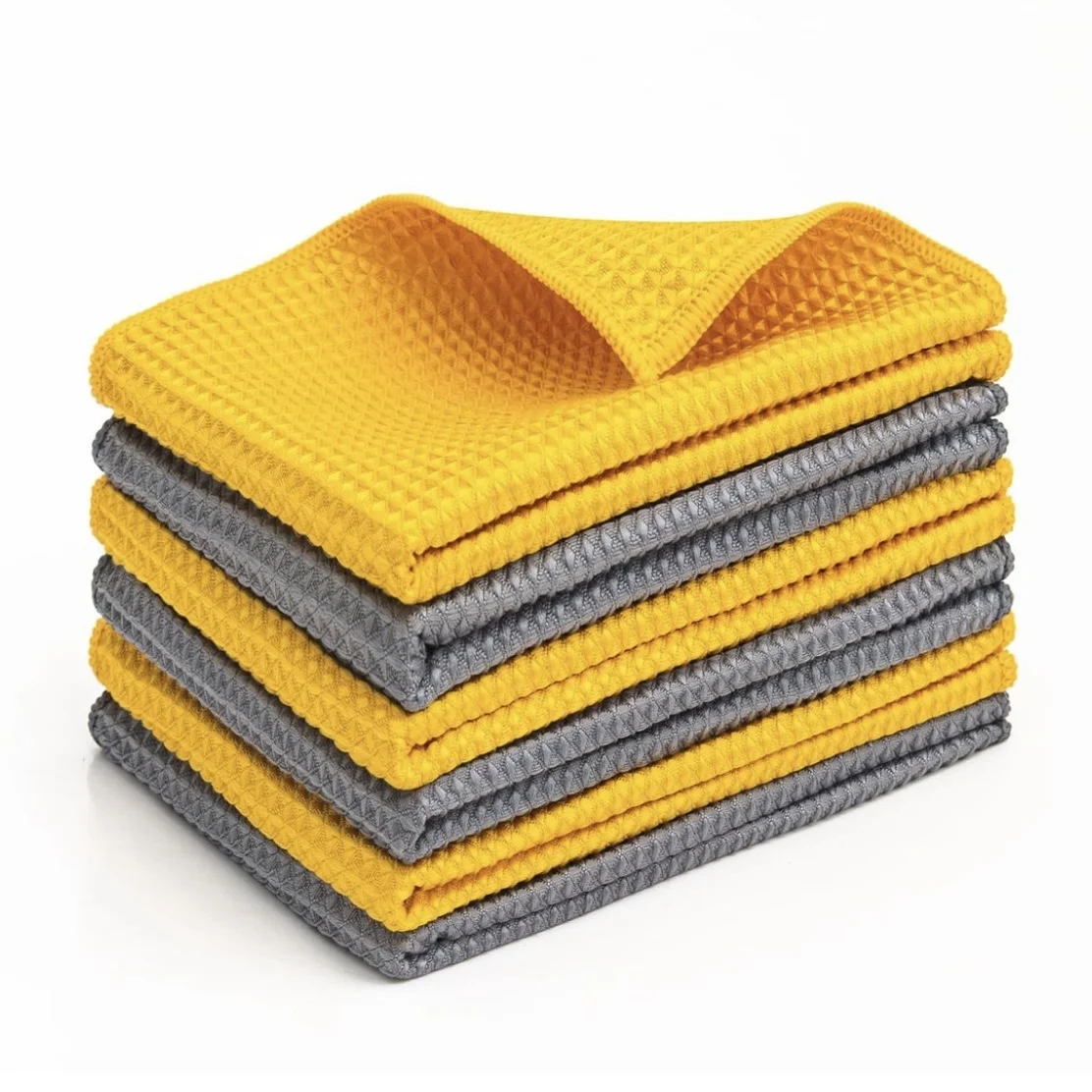 Commerical Funny Kitchen Coffee Tea Towel Strong Water Absorption 80 Polyester 20 Polyamide Microfiber Fabric Rolls