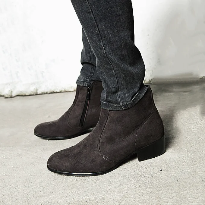 
Men Martin Boots Korean Style Man Boot Male Casual Flat Boot 