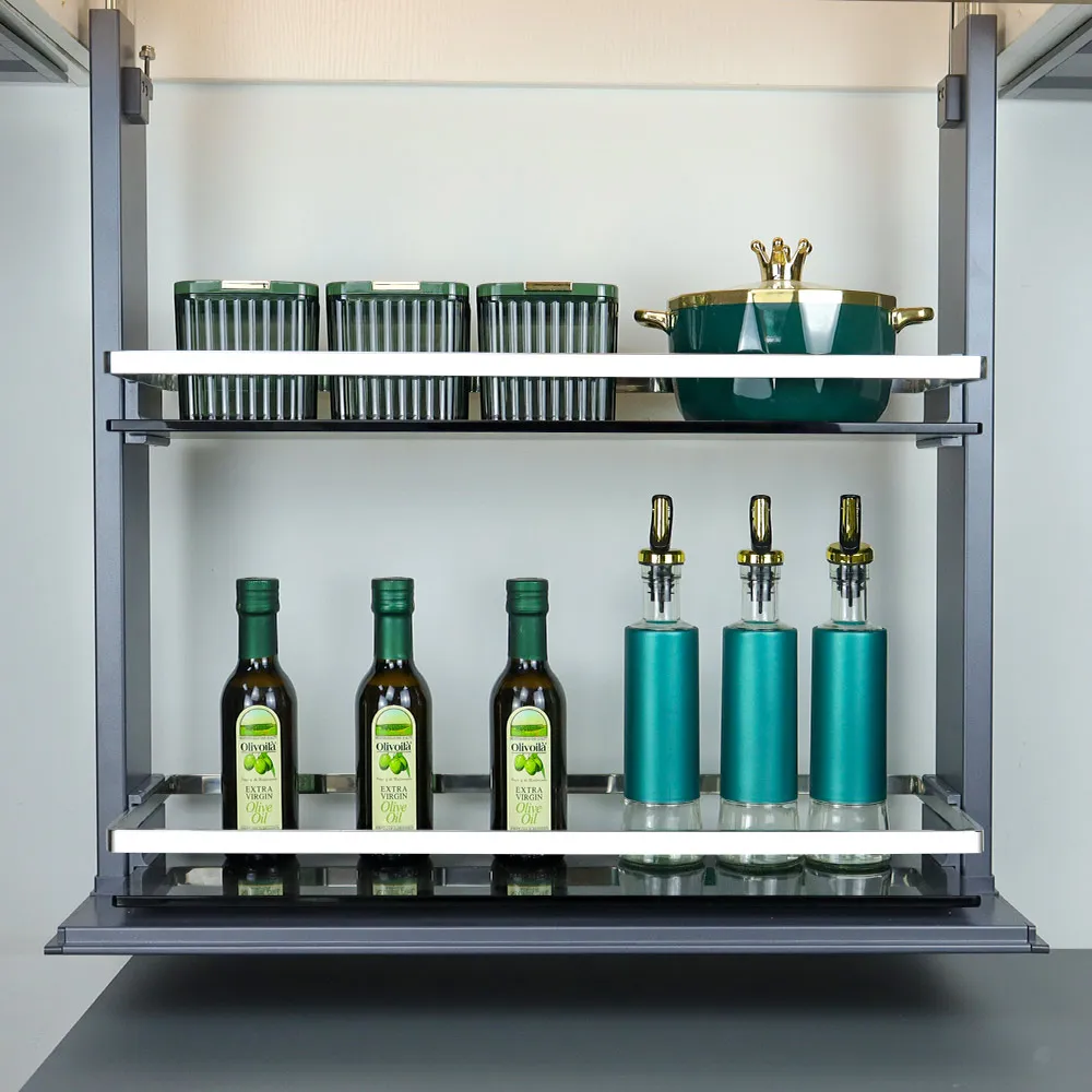 manufacturer smart kitchen hardware customized size cupboard lifter wholesale kitchen cabinet lift