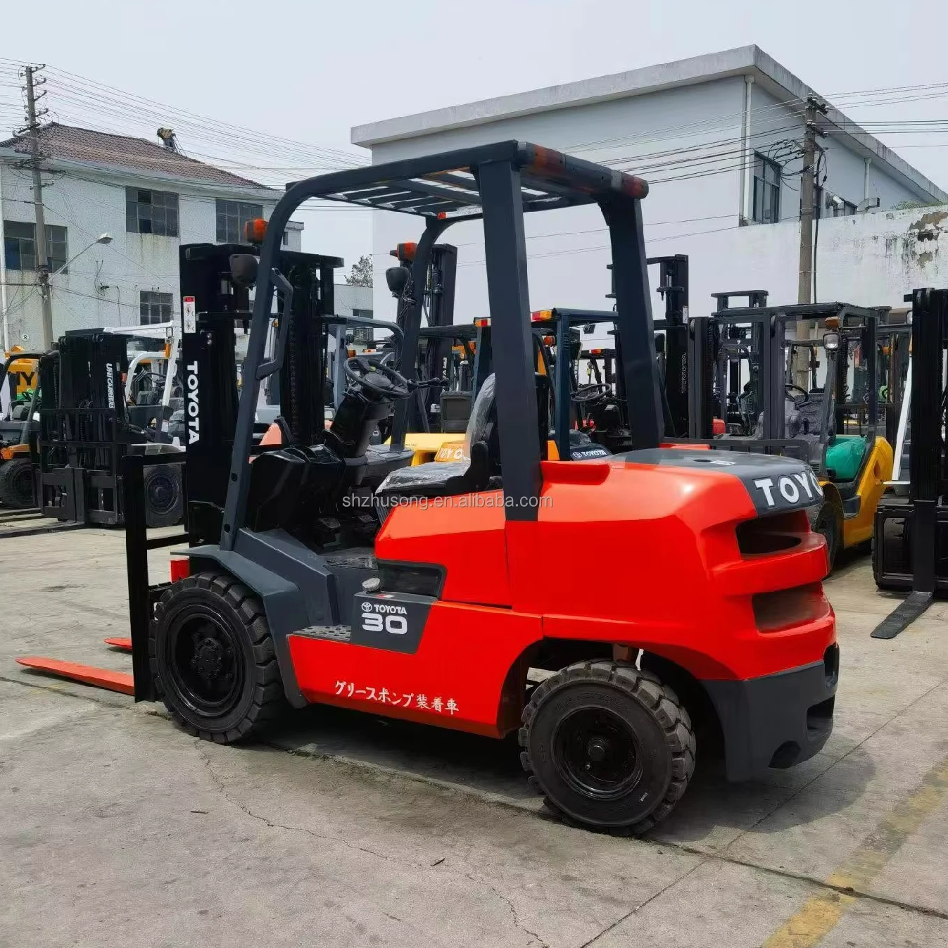 Toyota Used FD30 3TON Forklifts Factory Direct Sales  High Quality Used 3TON Forklifts