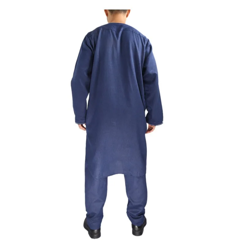 Wholesale new sudan muslim abaya thobe mens dress jubah man islamic thobes