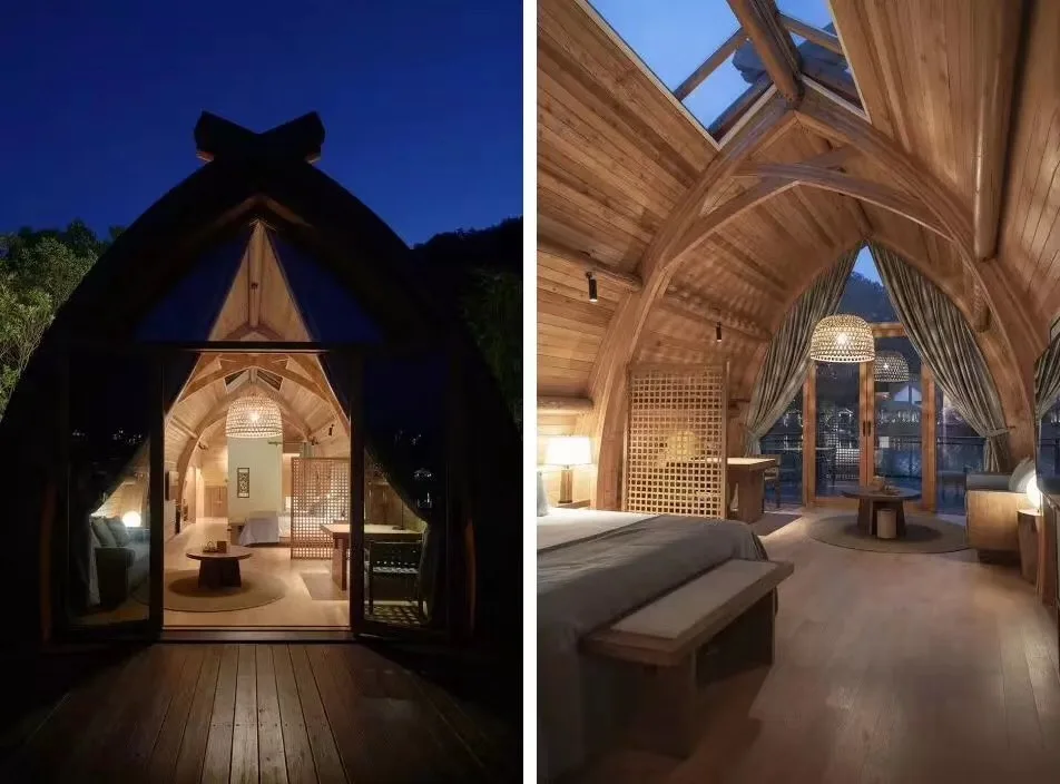 CE Certified High Quality Prefab Frame House Modern Soundproof Good Insulation Office Shop Hotel Terrace Greenhouse Camping Pod