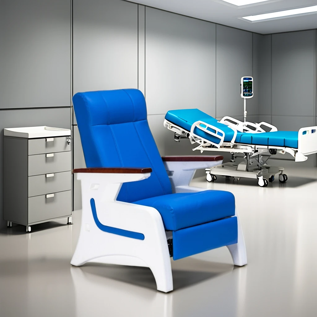 Индивидуальный полуавтоматический больничный инфузионный стул для пациентов диализное кресло переливания крови внутривенное инфузионное и спа-кресло
