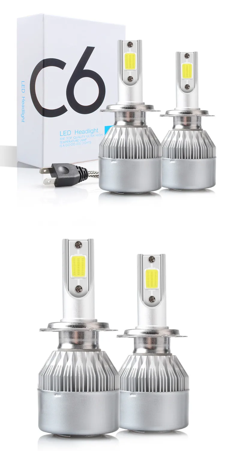 Factory Price Led Dual Color C6 Golden Body 881 880 Cob Led Chip 6000K 65000K Suitable For Cars
