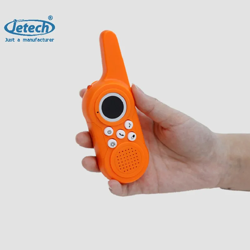 Детская рация с ручкой игрушка двухстороннее радио детская Walky Talky перезаряжаемая большой радиус действия встроенный фонарик