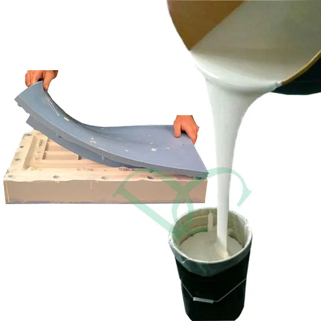 Condensation Cure Liquid RTV-2 Silicone Rubber For Casting Mold