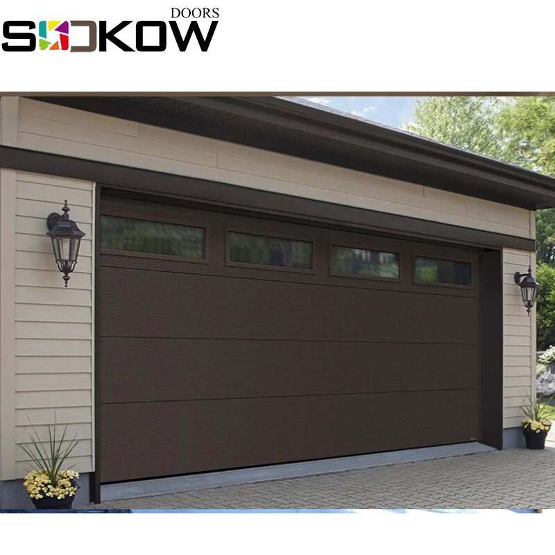 villa sectional garage door steel garage door temporary