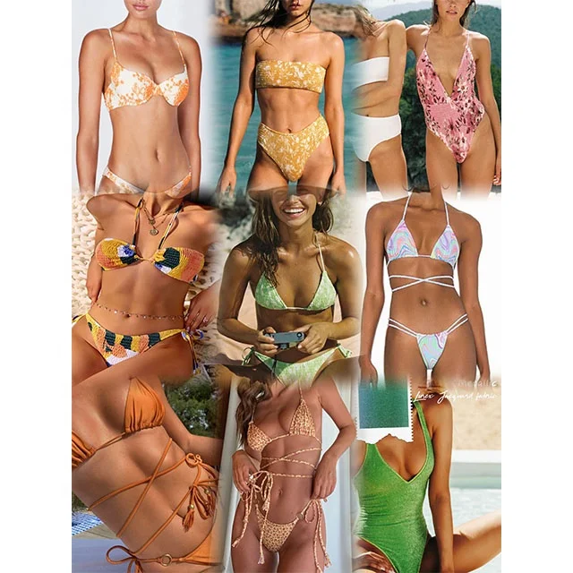 2023 Factory Direct Customized Swimwear Wholesale Bikini Manufacturer Custom Bathing Suit Designer Swimsuit With Wholesale Price
