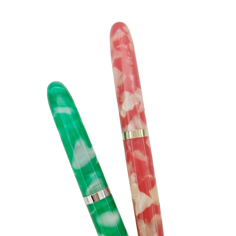 High quality hot sale wholesale plated fountain pen kits gold white ink pot for fountain pen