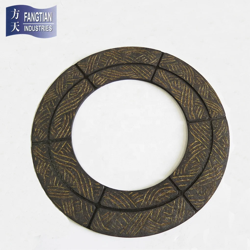 China manufacturer auto parts Copper Woven Clutch facing For Cars