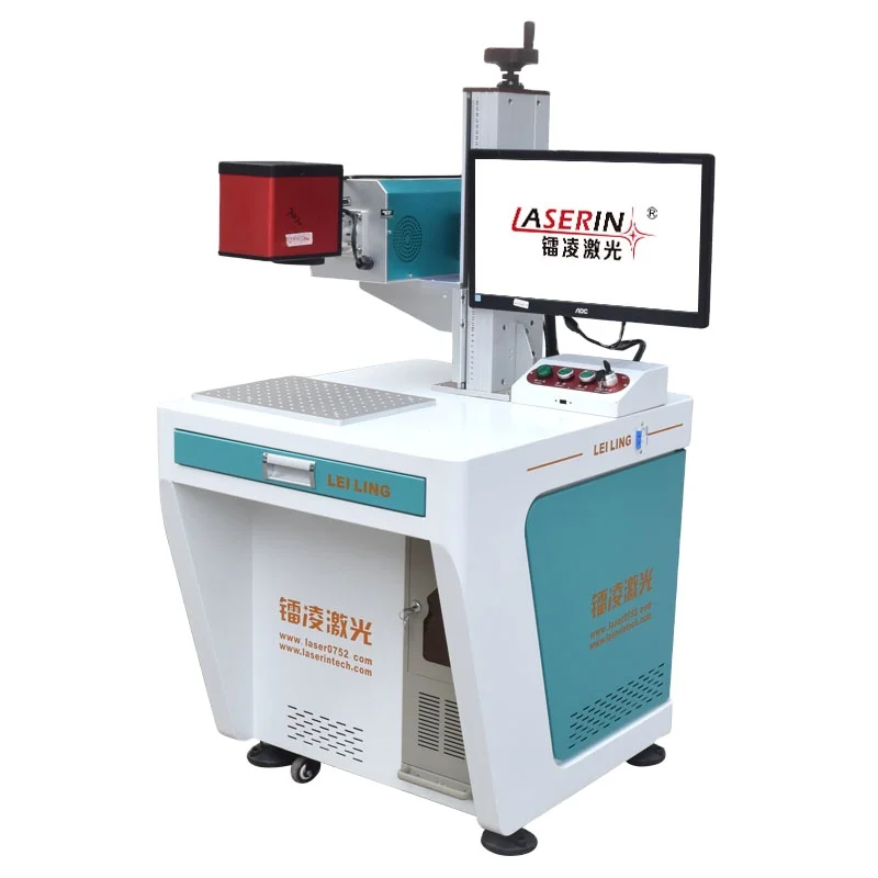 
China Manufacturer CO2 laser marking machine for wood paper glass cloth leather film cut plastic 