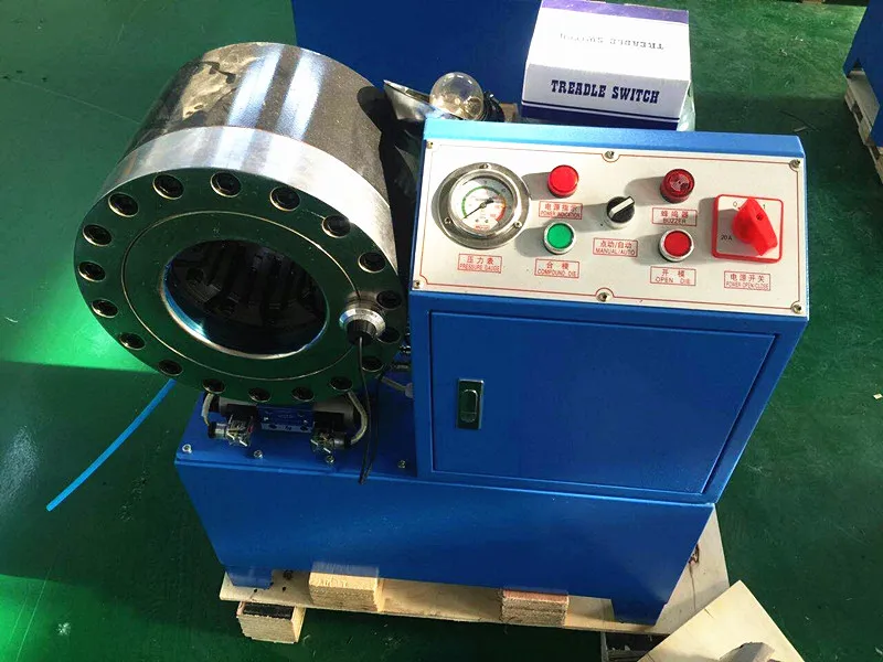 China 1 inch manual hydraulic hose crimping machine pipe crimping machine