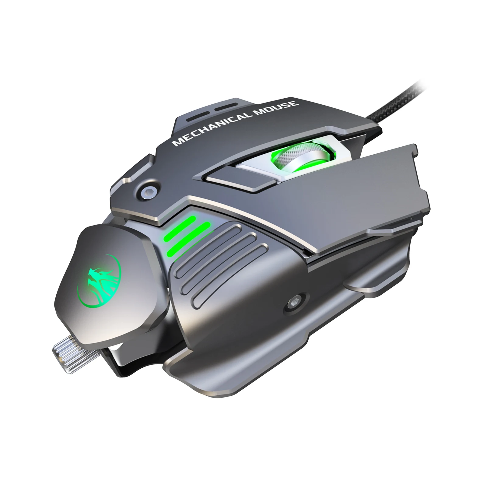 Игровая Проводная Usb оптическая игровая мышь A704f из алюминиевого