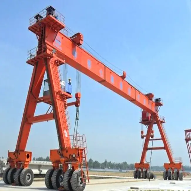 Factory Supply Rubber Tyre Gantry Crane Price With High Quality