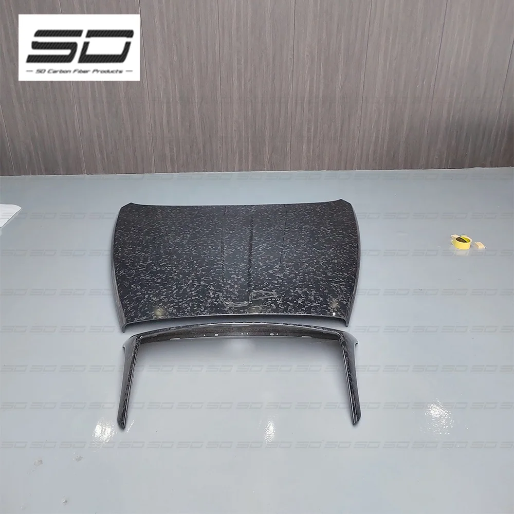 M  Style High Quality   Carbon Fiber Body Kit Bonnet Carbon Hood  For Rolls Royce Wraith