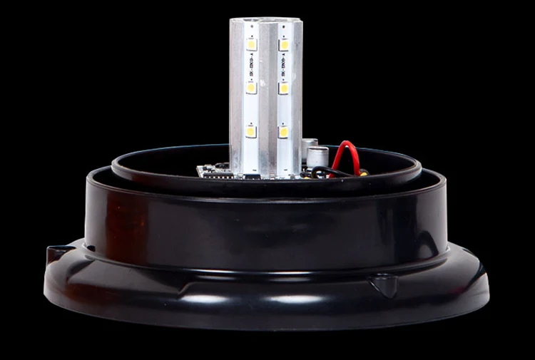 12V 24V Amber 18 LEDs Warning Safety Flashing Rotating Beacon Lights for Vehicle Forklift Truck Tractor car bus