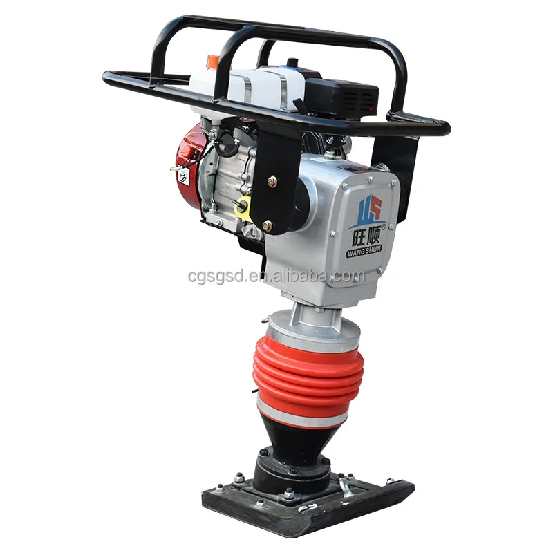 Factory Handheld Compactor Vibrating high quality Engine Gasoline Construction Tools Earth Electric Tamping Rammer Machine Price