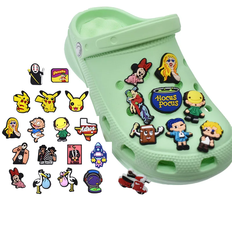 Новинка обувные талисманы Ruber аксессуары для обуви для подростков мультяшный браслет/подарок для детей на день рождения/Детские слипоны/сокровище