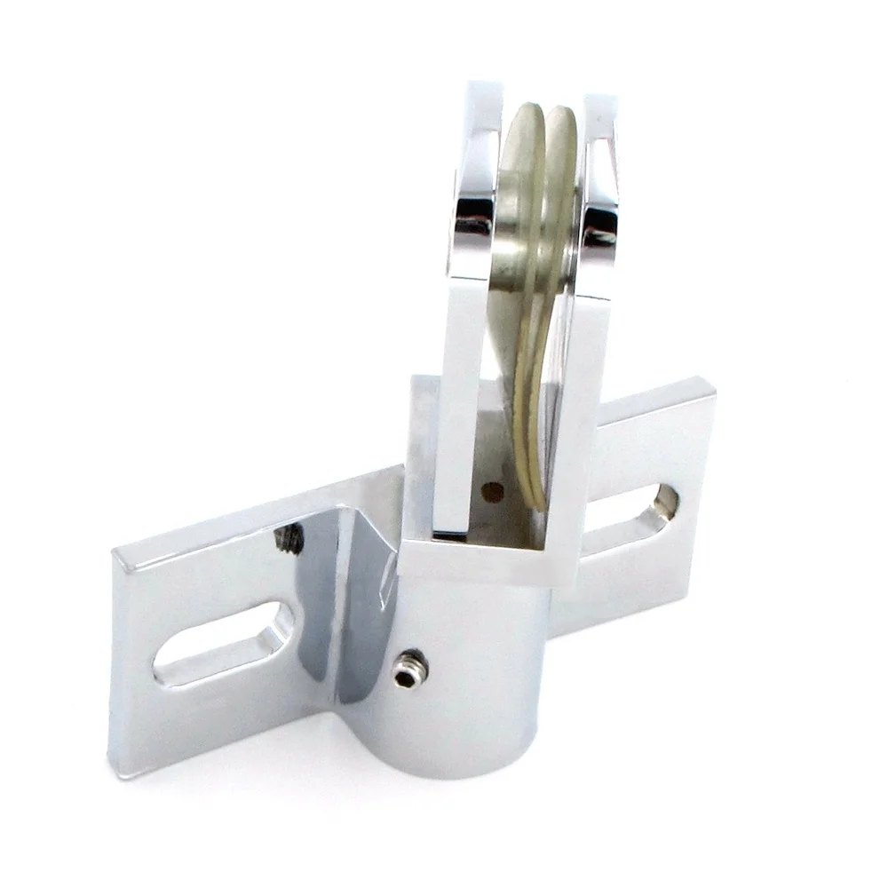 Heavy Duty Wall Mount Bathroom Shower Screen Hardware  Clip Glass Clamp