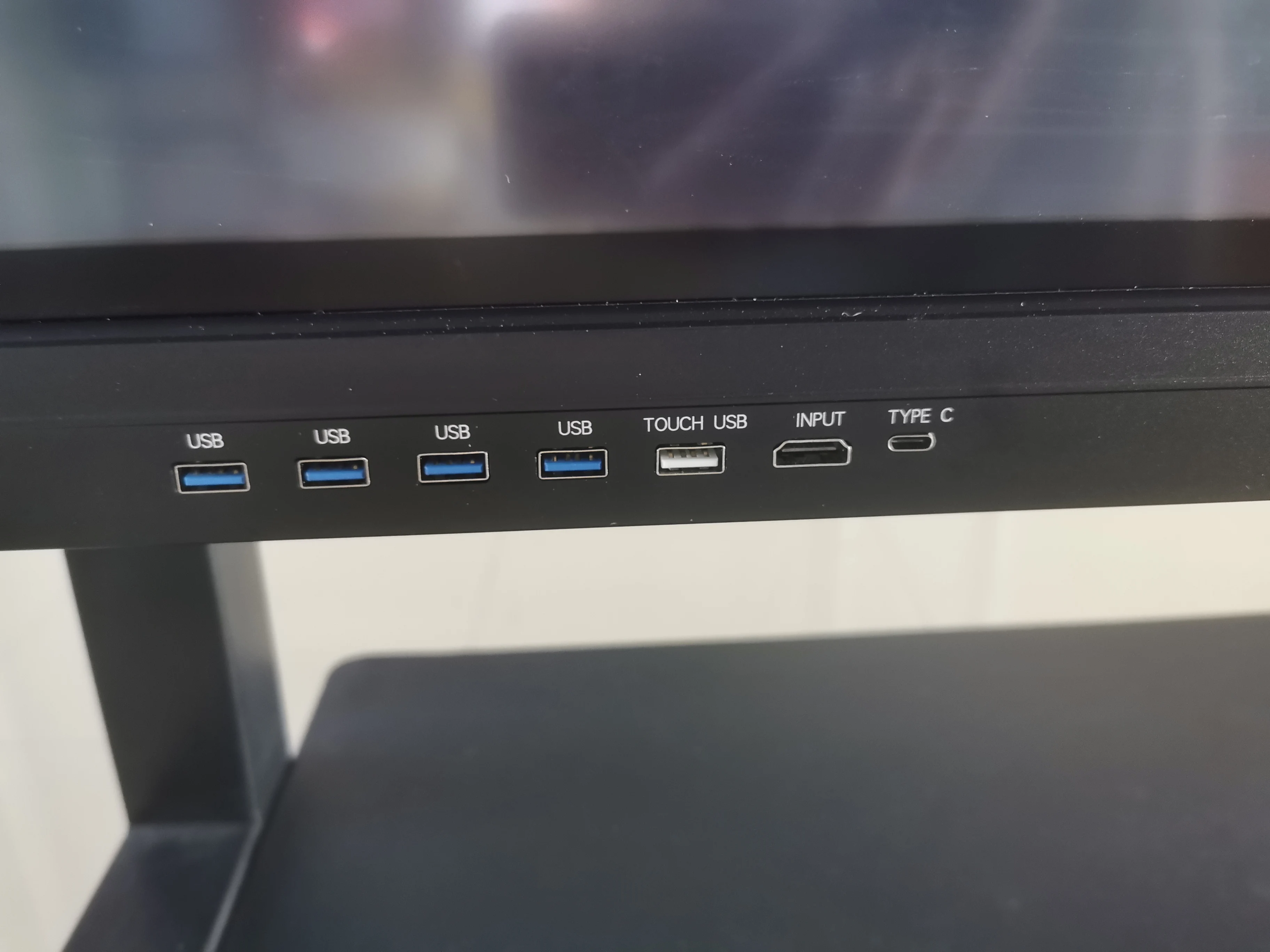 IR touch screen interactive whiteboard electronic teaching digital board 65 inch smart whiteboard  for education