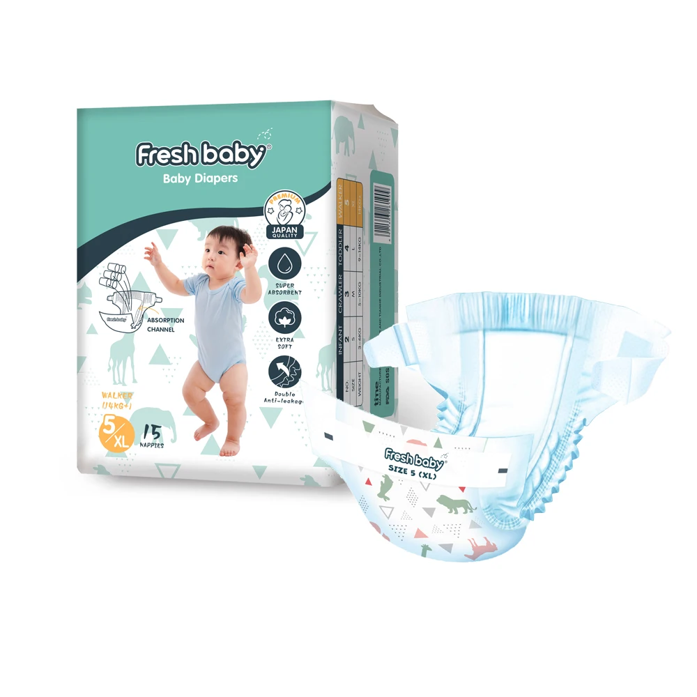 B Grade Cheap Price Loose Bamboo Fiber Pampersing Baby Diapers Wholesale Bulk Packing Compressing In Bales