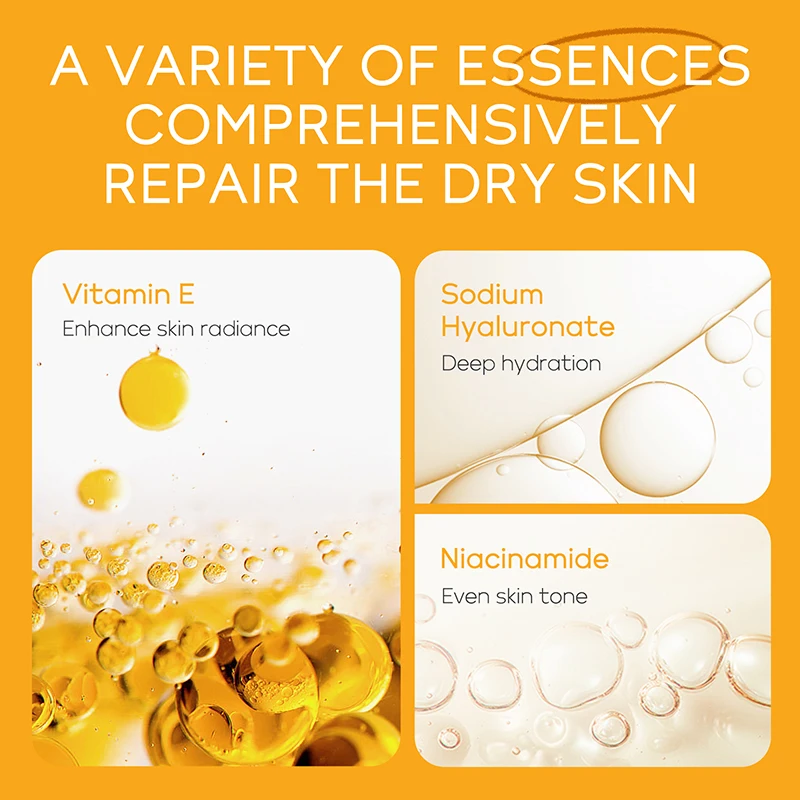 Private Label Whitening Cream Face Anti-Acne & Brightening Skincare with Sodium Hyaluronate OEM/ODM Travel Size Skincare Sets