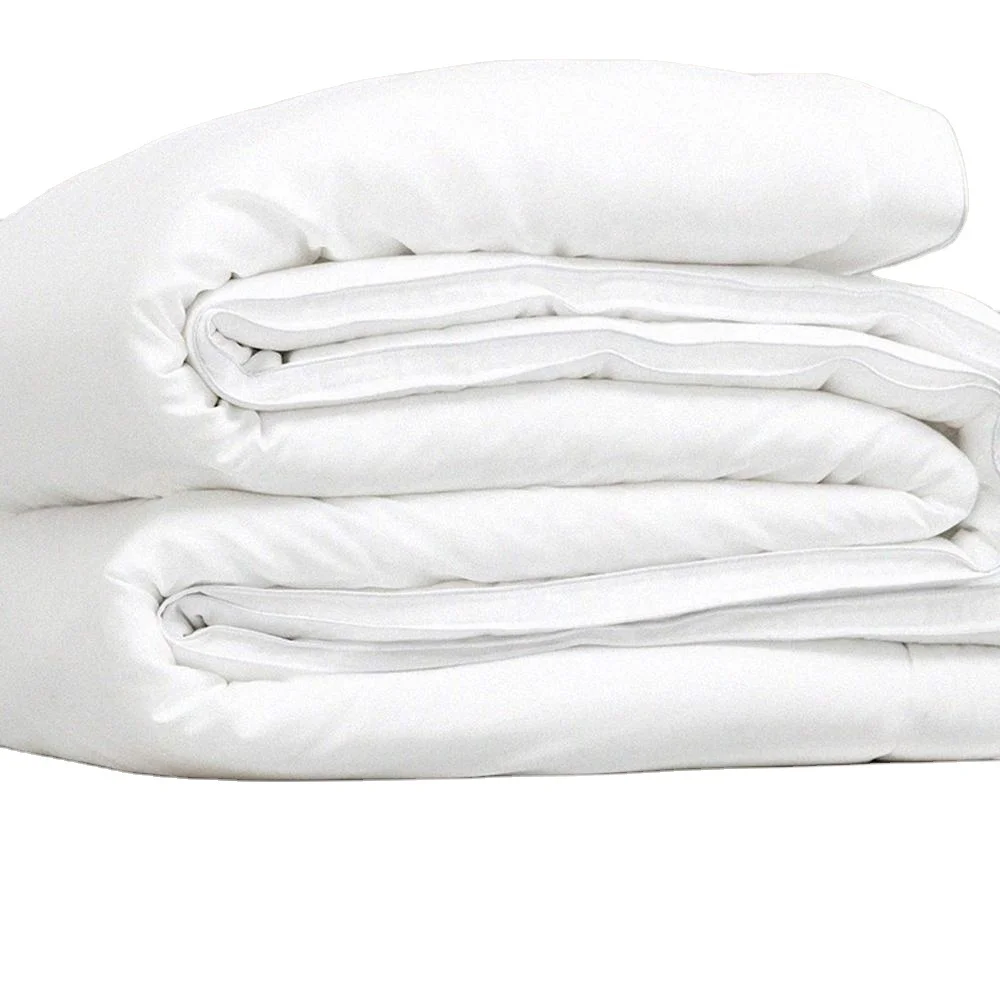 White Full/Queen Softer Than A Cloud Eucalyptus Fabric Hypoallergenic Down Comforter