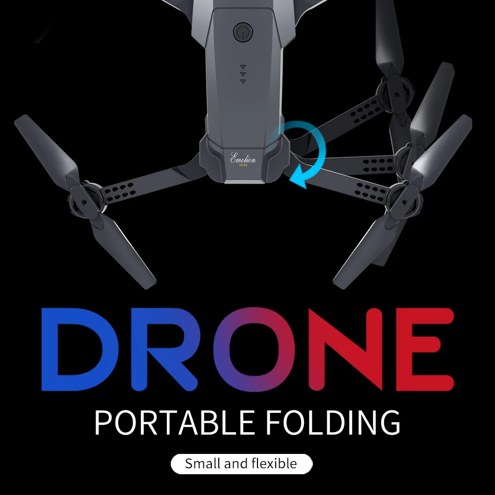 Hot Sales 13 Minutes Flying Battery Long Range 4K Dual Camera Portable Small Foldable RC Drone