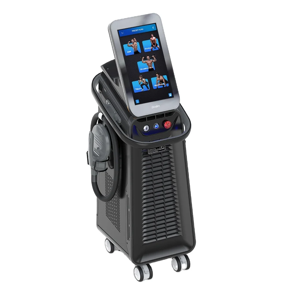 Air Cooling Professional Ems Muscle Stimulator Sculpt Muscle Gain Tesla Fat Loss Body Sculpting Machine