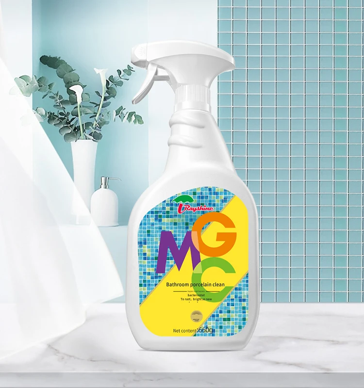 Rayshine GMC series Bathroom Cleaning Detergent Ceramics Floor Wall Dirt Removal Brighten liquid Gent  660G