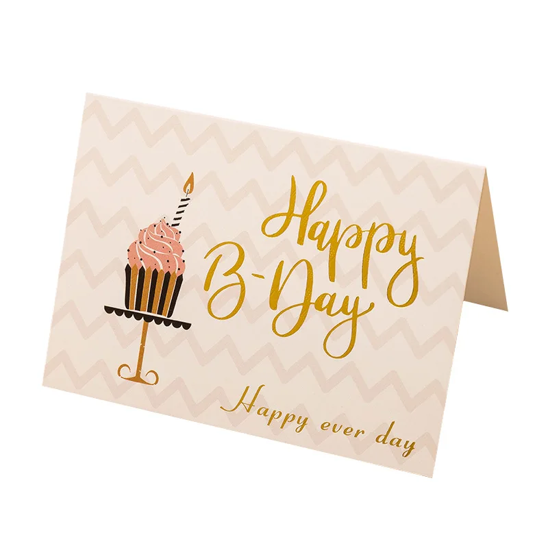 Wholesale Custom Printed Greeting Cards Hot-selling Paper Birthday Greeting Card