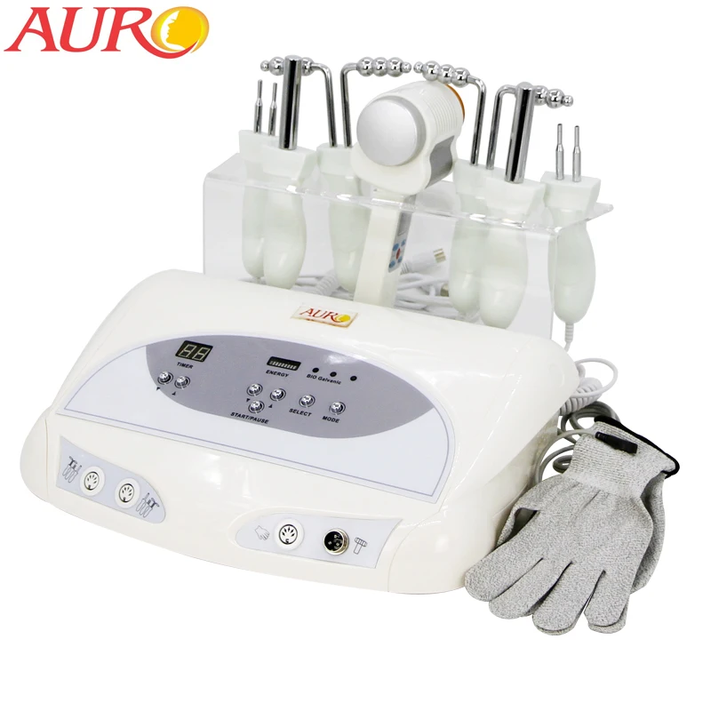 Au-8402 Auro Microcurrent Face Lift Magic Gloves Massager Beauty Machine For Beauty Salon