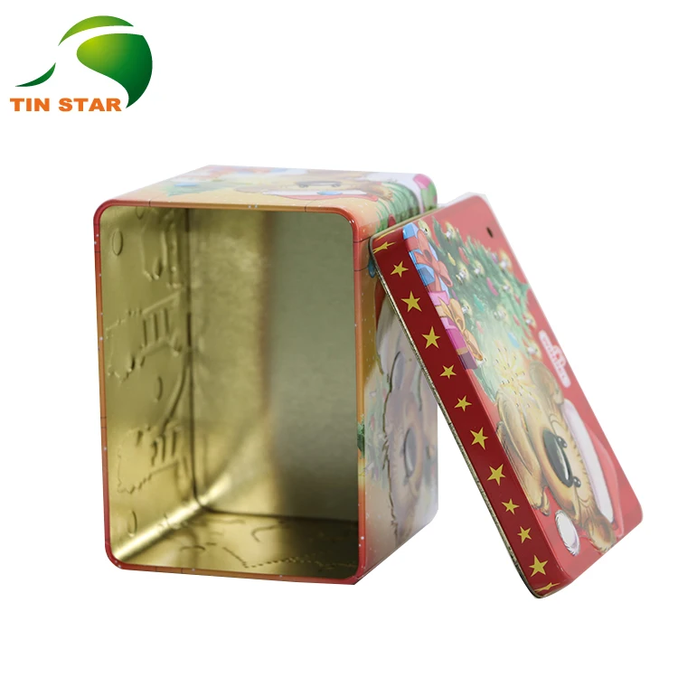 Quality metal tin manufacturer wholesale custom new design chocolate tin box and cookie box