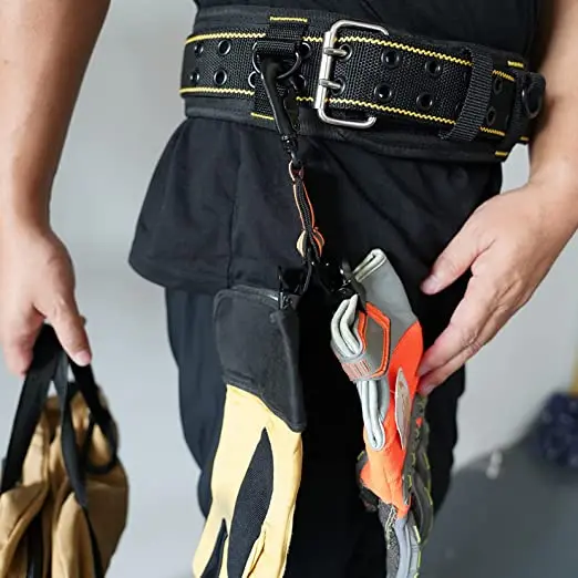 MELOTOUGH  Metal Glove Clips for Work Glove Holders for Quick Access