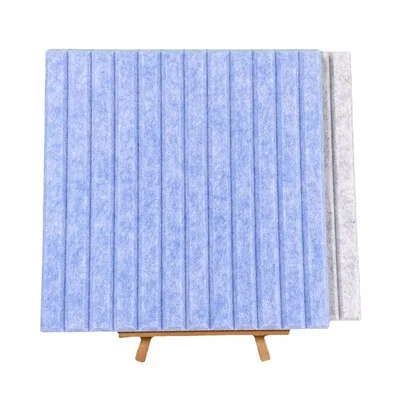  Sound Absorbing Acoustic Panel Clothing Acoustical Paneling for Recording Studio Fabric Wall Edge Resin Glass Frame Wool