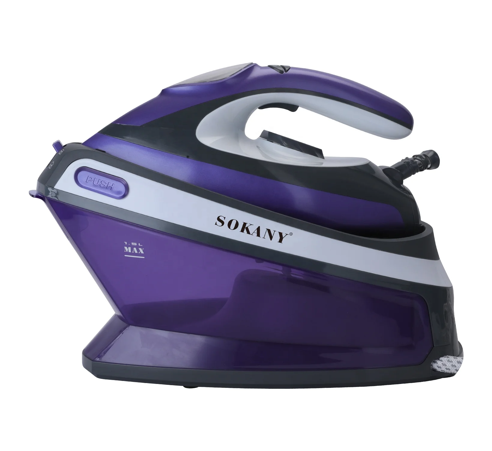 sokany high quality electric steam iron popula rhand held steamer 1.5l dry steamer SK-YD-2121