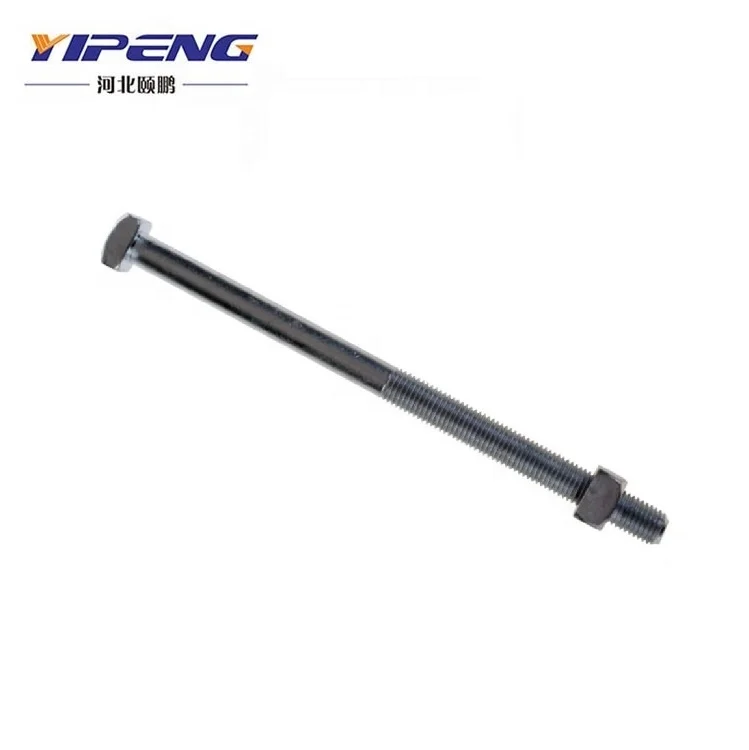 Производство горячего цинкования ANSI квадратных болтов для полюсной линии