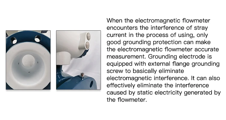 FIMEET 3 inch  high temperature electromagnetic flow meters liquid wastewater flow meter  sensor