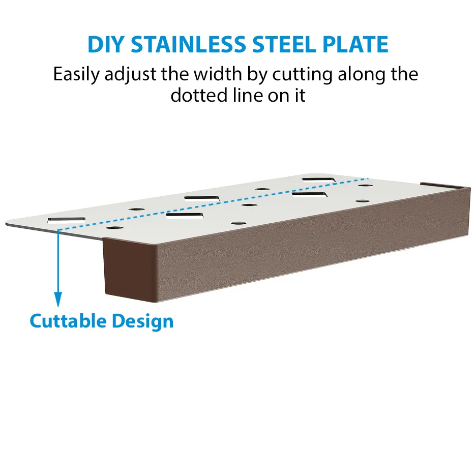 Best Selling Retaining Wall Lights Outdoor Hardscape Step Lighting 4 Inch 7 Inch 12 Inch IP65 Low Voltage AC/DC12V
