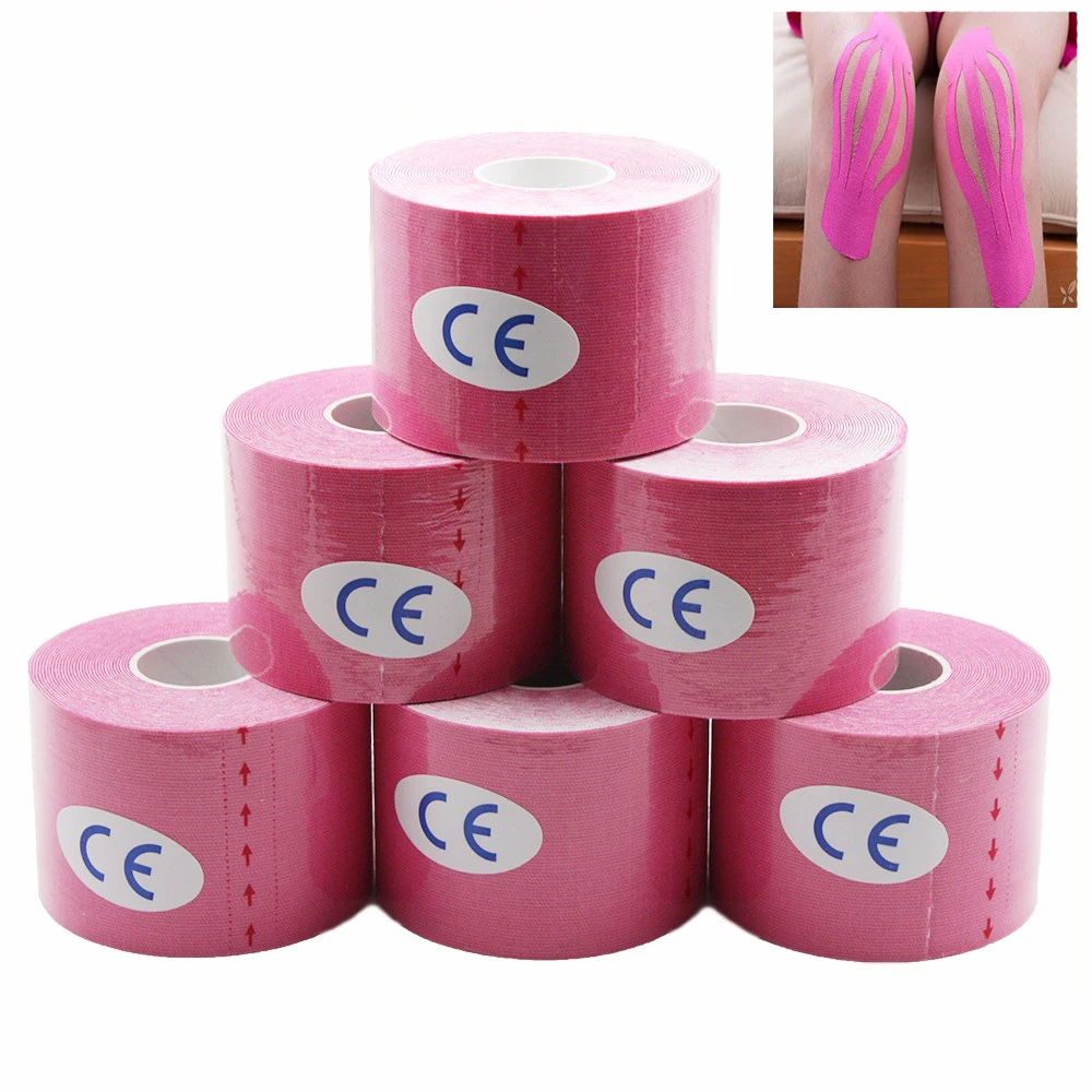 Customized High Quality CE Elastic Breathable  Tape Tape Kinesiology Sport