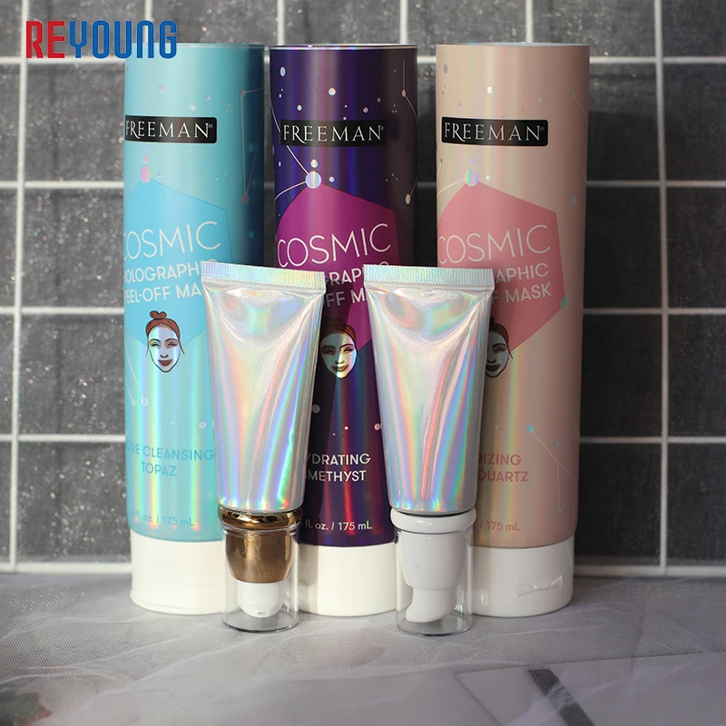 Factory Customized 100g 120g 150g PE Tube Body Lotion Hand Cream Anti-sun Cream Facial Cleanser Packaging Plastic Tube with Caps